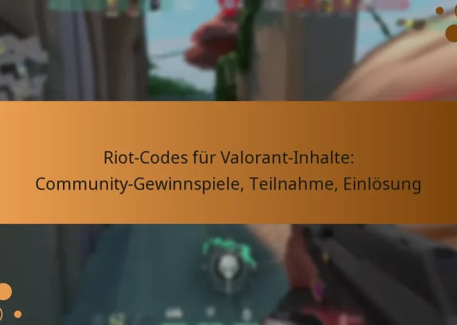 Riot-Codes für Valorant-Inhalte: Community-Gewinnspiele, Teilnahme, Einlösung