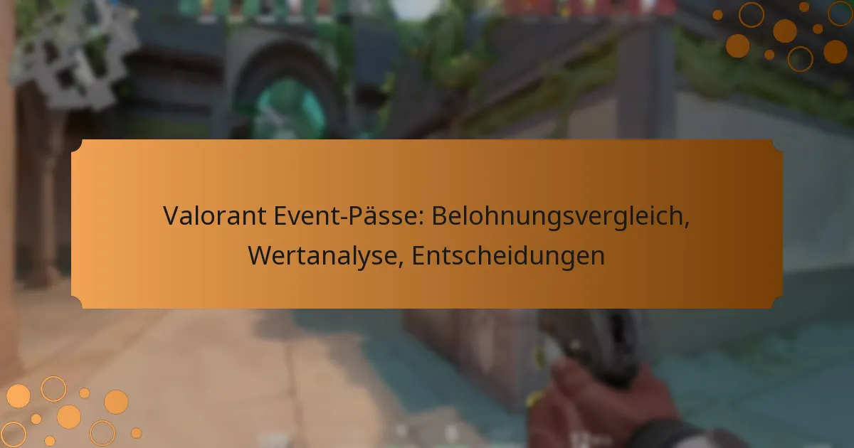 Valorant Event-Pässe: Belohnungsvergleich, Wertanalyse, Entscheidungen