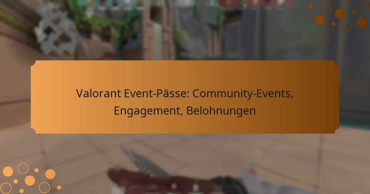 Valorant Event-Pässe: Community-Events, Engagement, Belohnungen