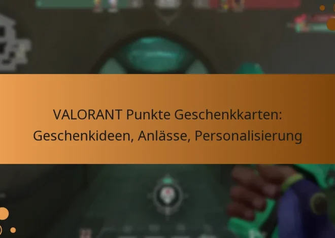 VALORANT Punkte Geschenkkarten: Geschenkideen, Anlässe, Personalisierung