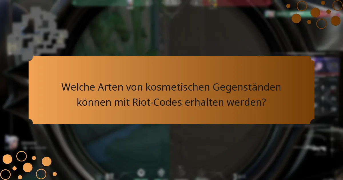 Wie löst man Riot-Codes für Kosmetika ein?